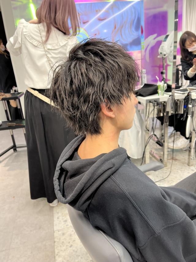 メンズのカットパーマモデルさんを募集中です。