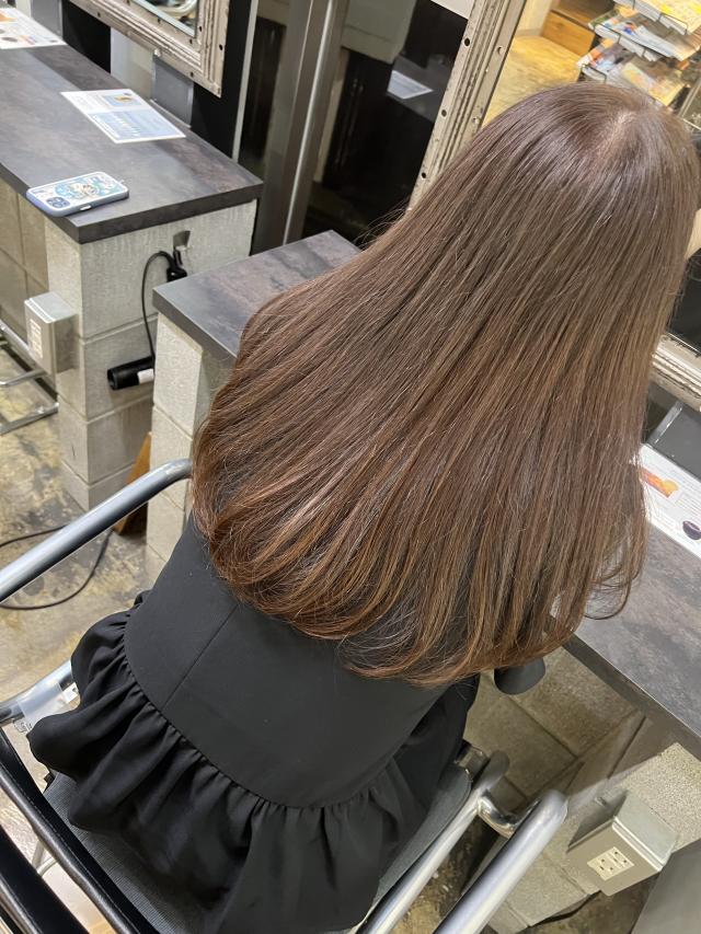 カラー+艶髪トリートメント//☘️