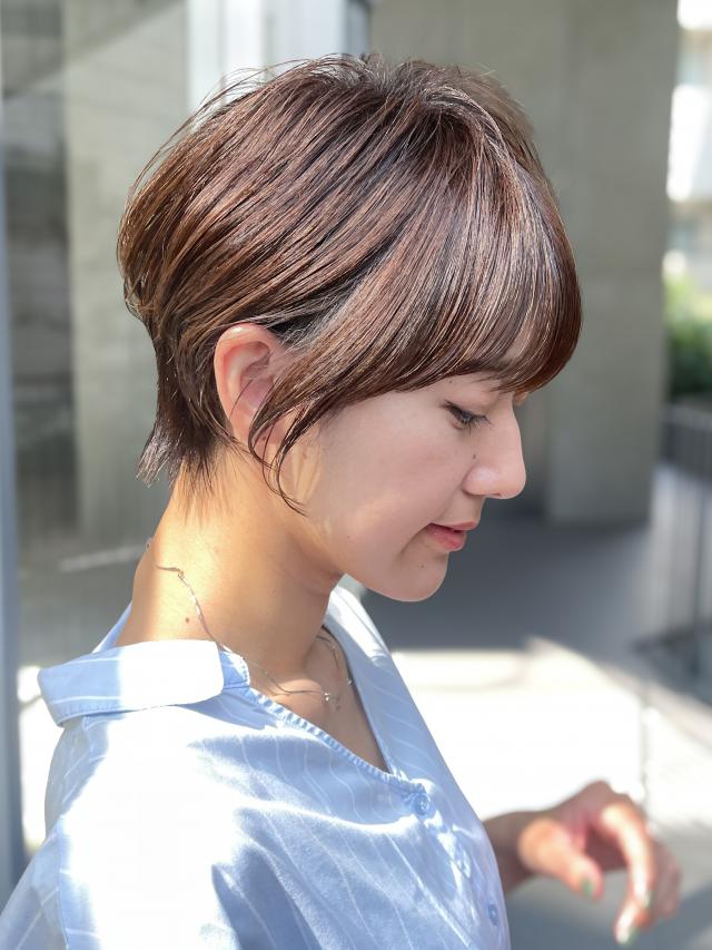 カット✖️白髪ぼかしハイライトor脱白髪染めカラー