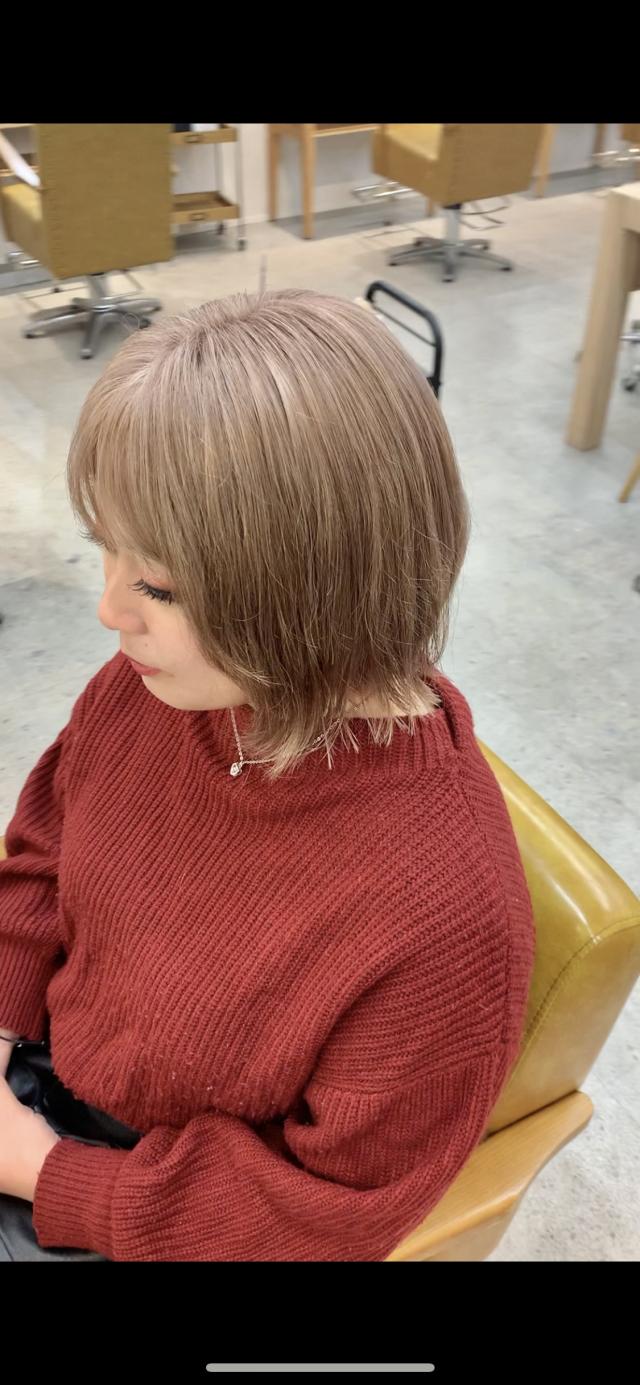 平日19:00〜ブリーチリタッチ+オンカラー
4000円