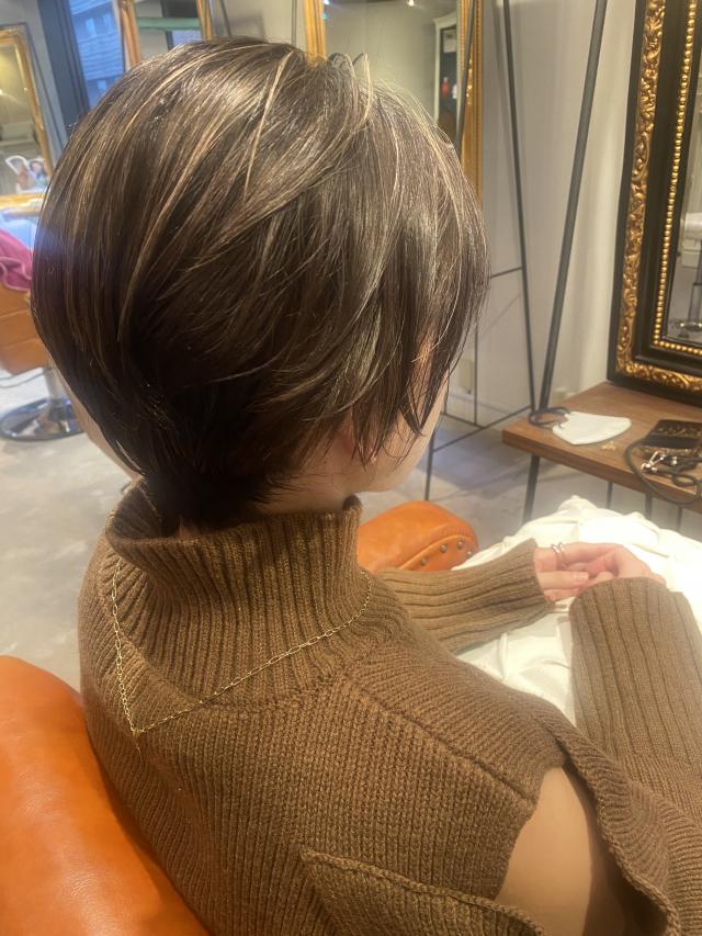 カット+カラー+オーガニックトリートメント¥7500