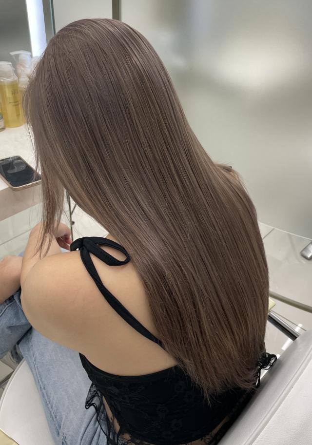 透明感カラー💗✨