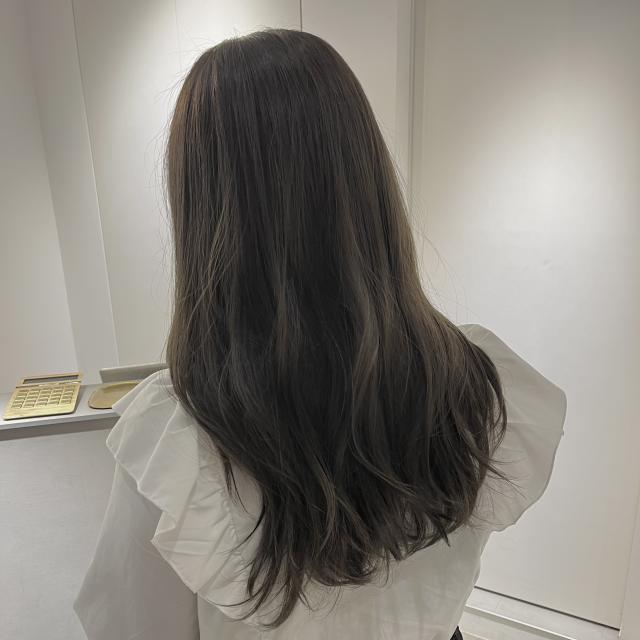 カラーのみ🌿冬の艶々ワンカラー💞艶トリートメント付き〇ブリーチなし☃️