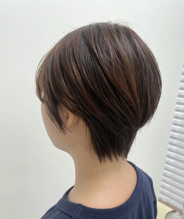ショート👩🏻+トリートメント✂️カットモデル✂️