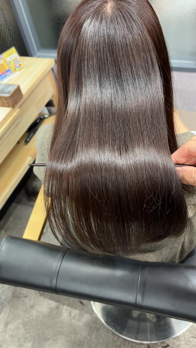 平日18時のみ 美髪ストレートコース Instagram撮影モデルプラン 8900円