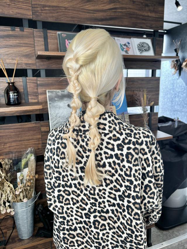 ヘアセット、アレンジ