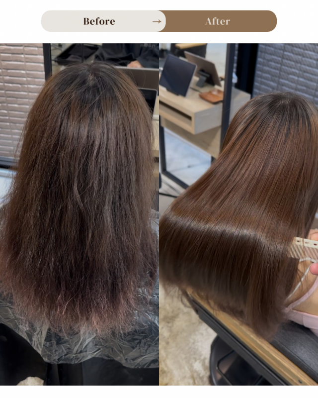 【初回限定価格】美髪矯正×髪質改善 艶と潤い 癖とのお別れプラン