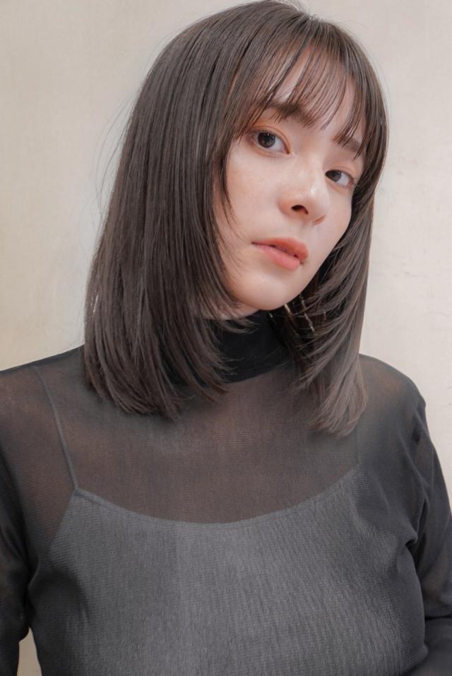 【モデカ限定】"カット+透明感カラー"