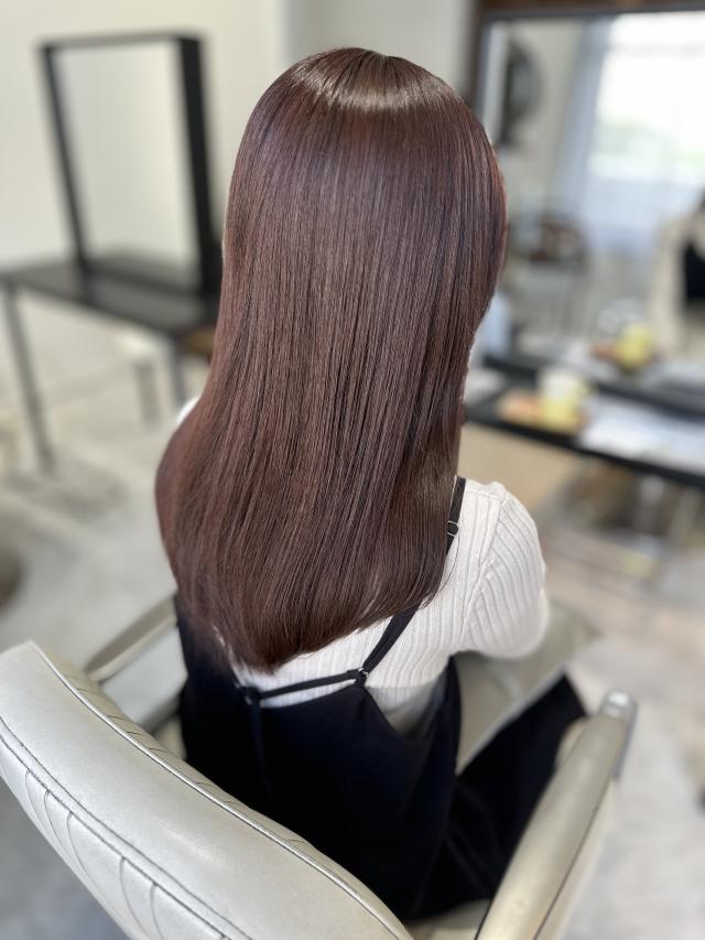 🍀カット+ダメージレスカラー🍀+保湿トリートメント付✨