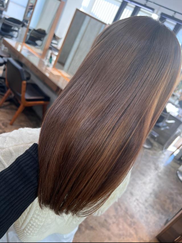 艶髪ストレート!ダメージ最小限のストレート体感ください!✨