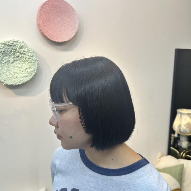 🫧ショートヘア限定🫧全体ワンカラー➕3Step外部補修トリートメント