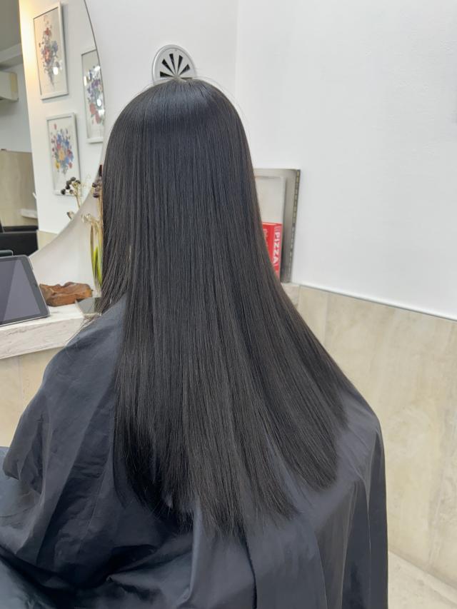 ❄️ロングヘア限定⛄️全体ワンカラー➕3Step外部補修トリートメント