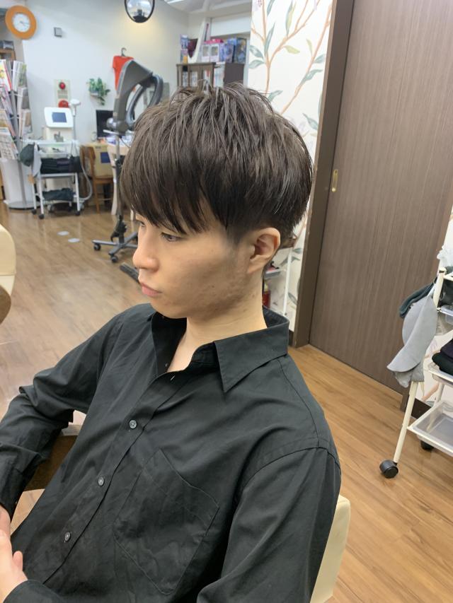 メンズ カットカラー 練習モデル!